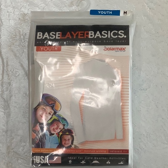 Polarmax MID-WEIGHT BASELAYER BASICS TOP - White - Picture 7 of 16